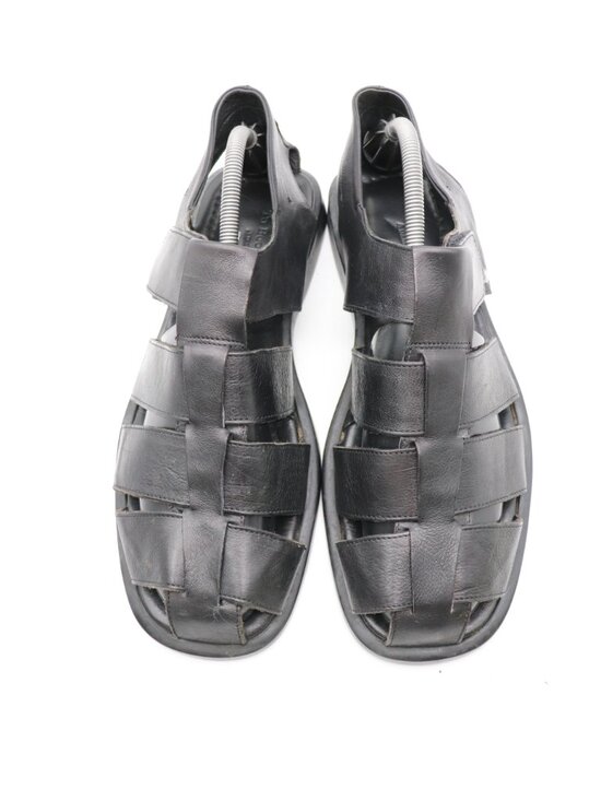 To Boot New York Men\'s Size 9.5 Adam Derrick Fisherman Black Leather Sandals main image 9